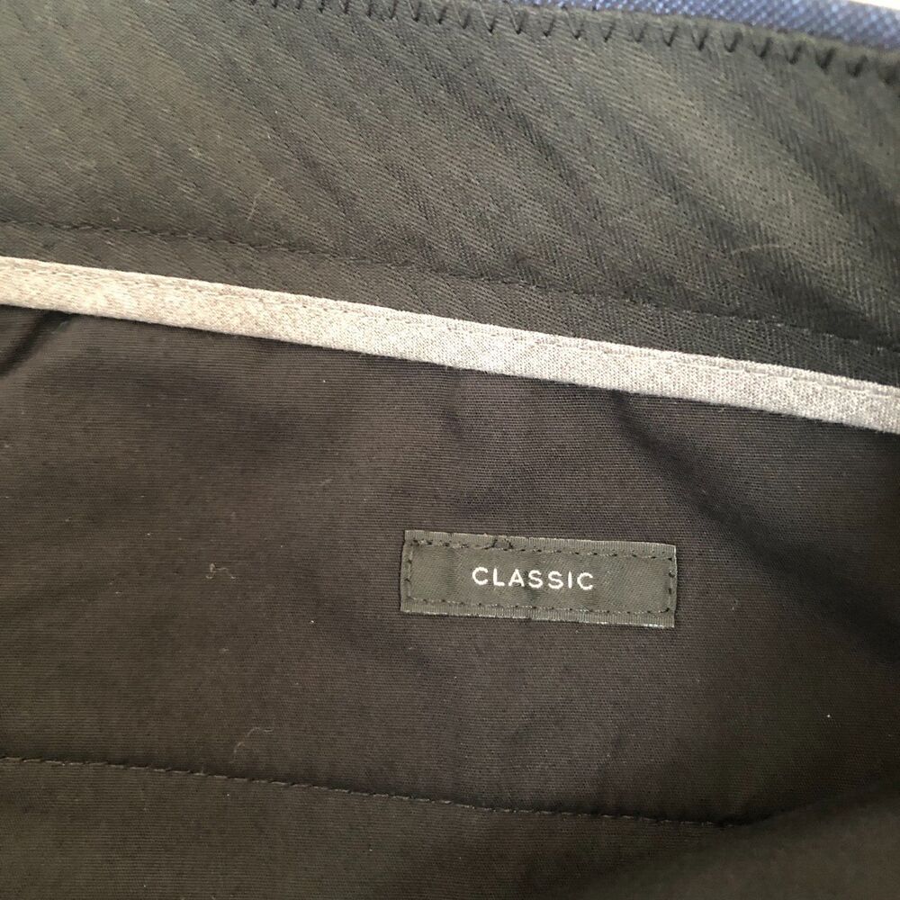J. Crew Classic Fit Slim Navy Office Suit Trouser Pants 31x32 - Picture 5 of 12